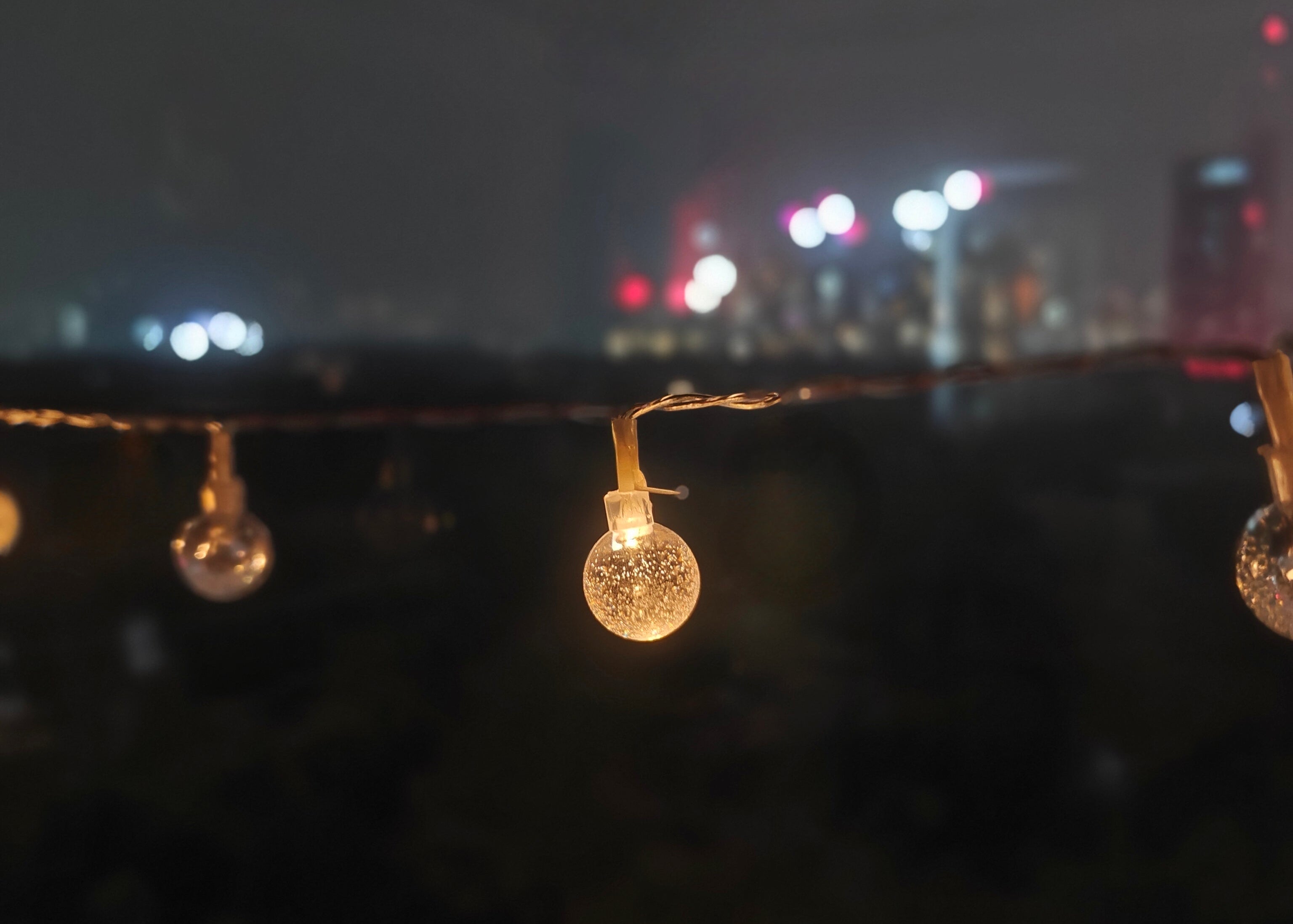 Solar LED String Light - Bulb
